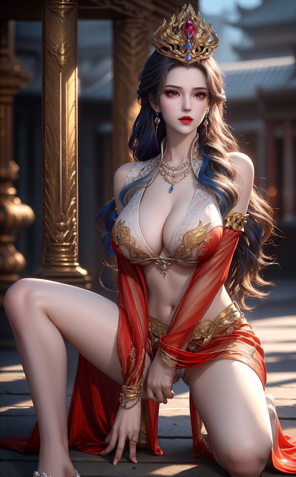 [AI Generated] Douluo Dalu Bibi Dong’s imperial concubine outfit